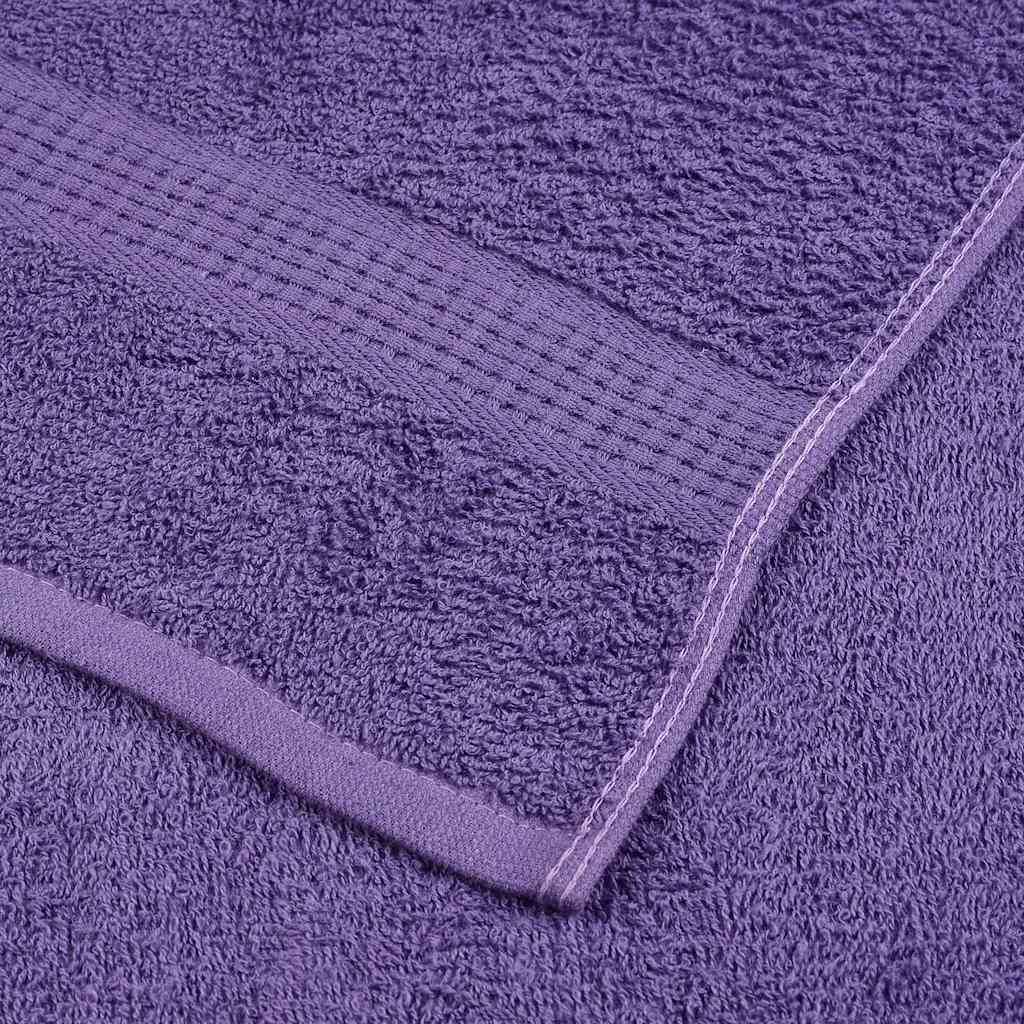 Set ručnika FROGN od 12 dijelova ljubičasti 360 g/m²