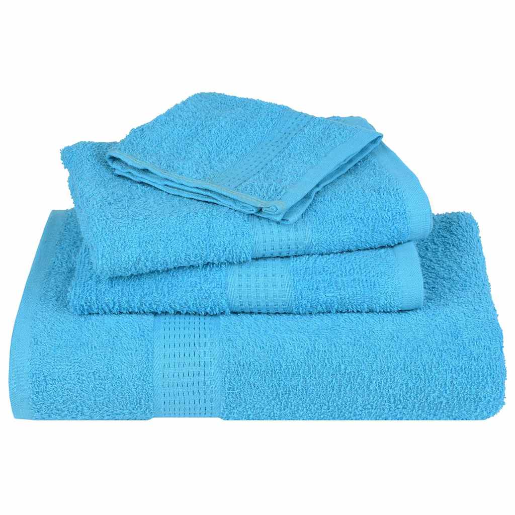 Set ručnika FROGN od 12 dijelova tirkizni 360 g/m²