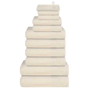 Set ručnika FROGN od 12 dijelova krem boje 360 g/m²