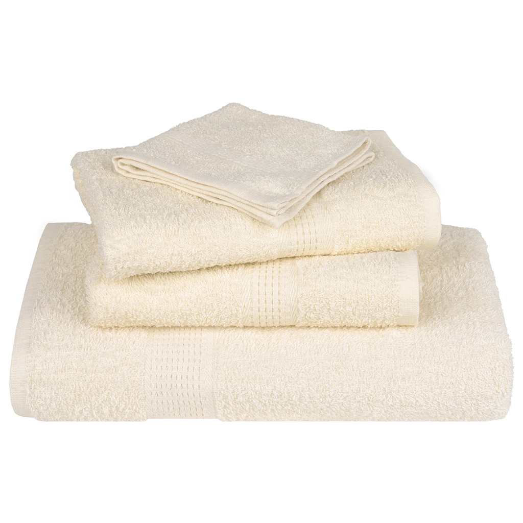 Set ručnika FROGN od 12 dijelova krem boje 360 g/m²