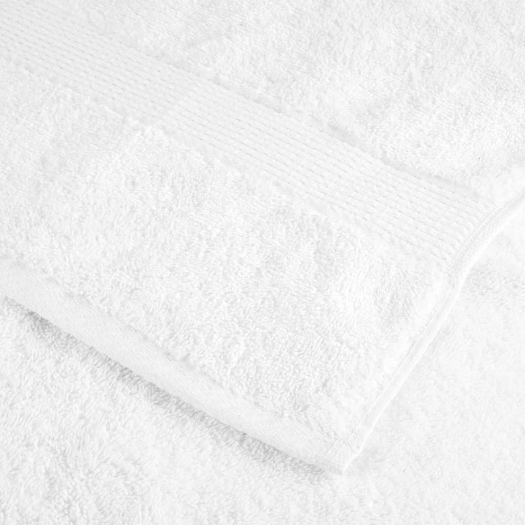 Premium ručnici za pranje SOLUND 4 kom. Bijeli 30x30 cm 600 g/m²
