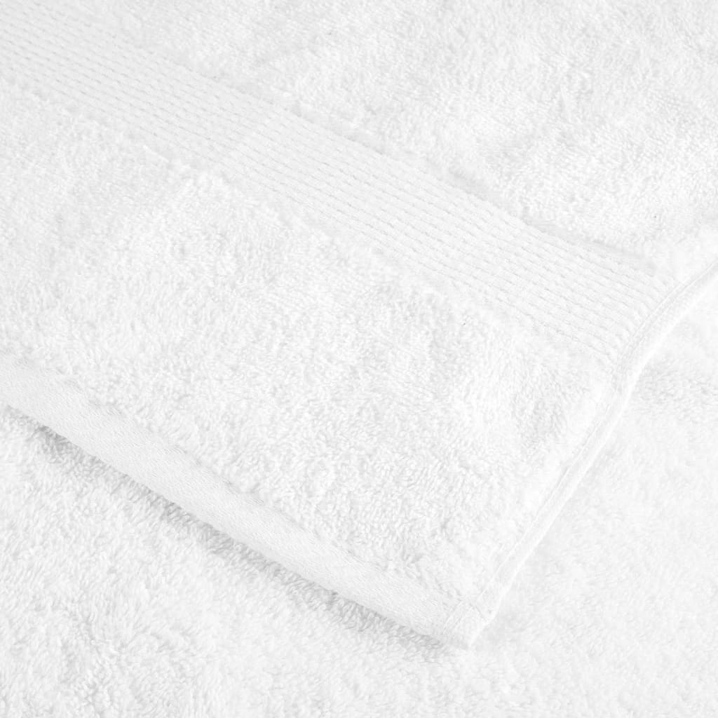 Premium ručnici za pranje SOLUND 10 kom Bijeli 30x30 cm 600 g/m²