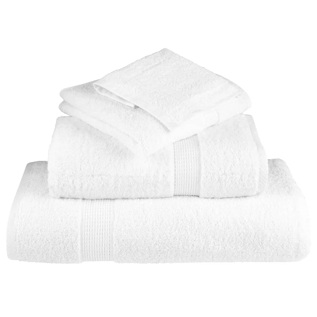 Premium ručnici za goste SOLUND 2 kom. Bijeli 30x50 cm 600 g/m²