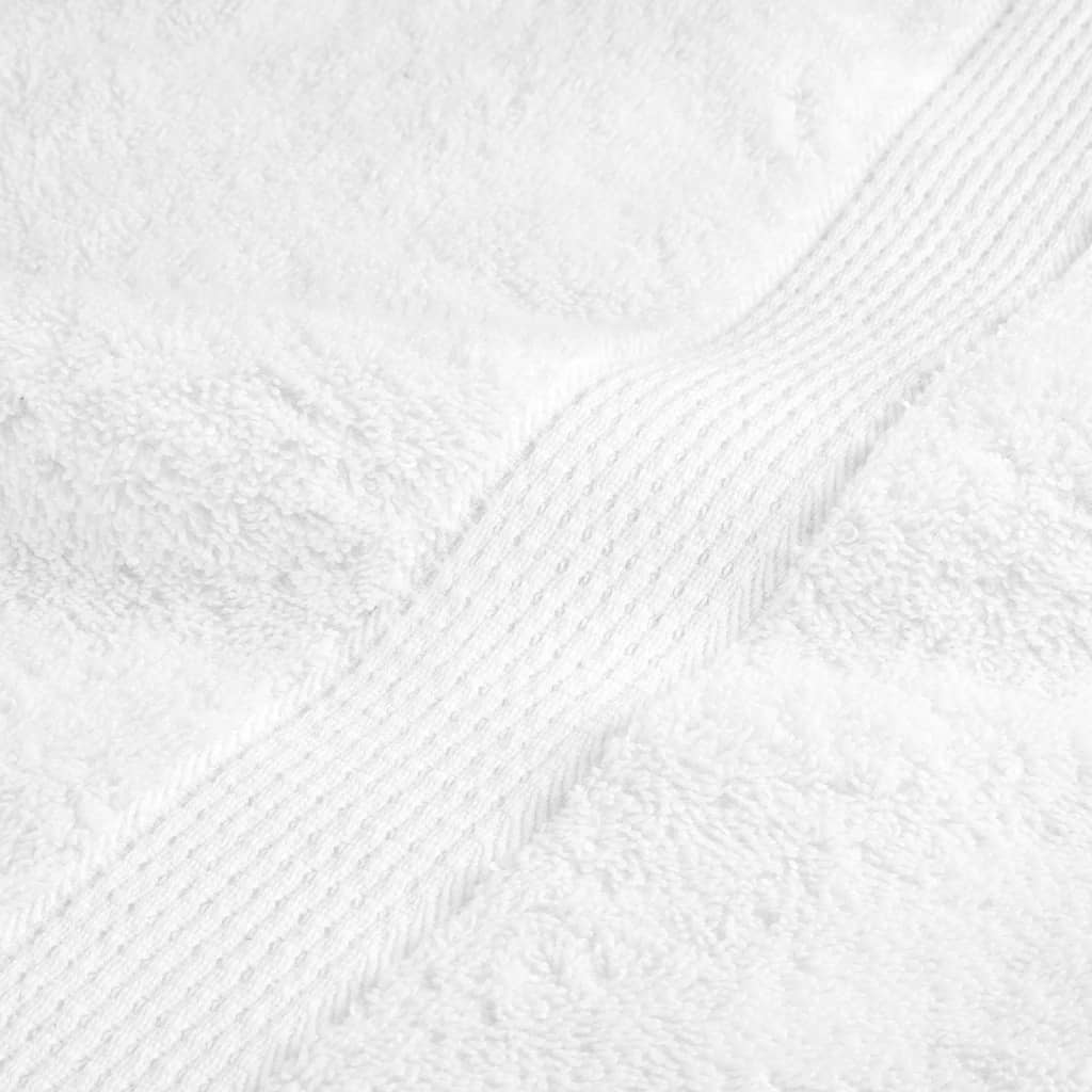 Ručnici za goste SOLUND 50 kom bijele 30x50 cm 600 gsm