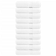 Ručnici za kupanje SOLUND 10 kom bijeli 100x150 cm 600 gsm