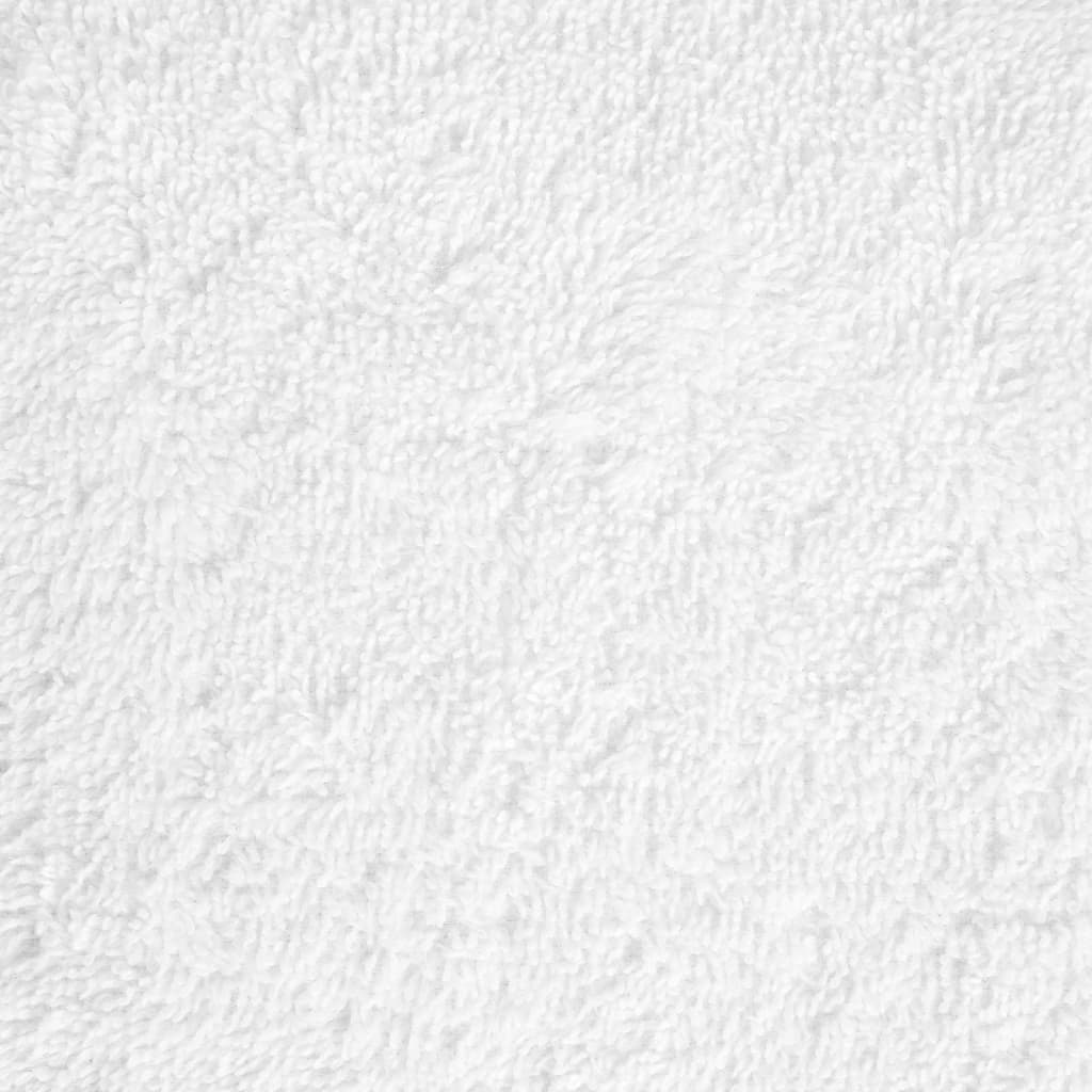 Ručnici za saunu SOLUND 2 kom bijeli 80 x 200 cm 600 gsm