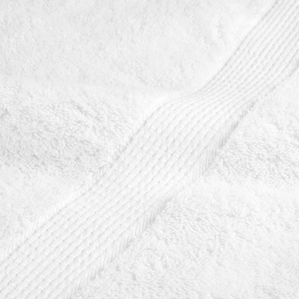 Ručnici za saunu SOLUND 2 kom bijeli 80 x 200 cm 600 gsm
