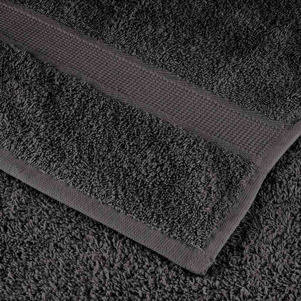 Ručnik za Goste SOLUND 4 pcs Antracit 15 x 21 cm 550 gsm