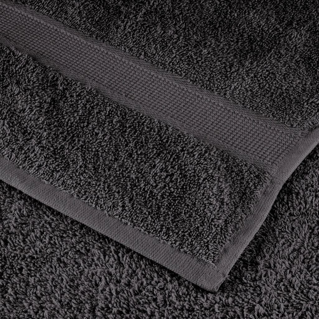 Premium krpe za pranje SOLUND 50 kom Antracit 15x21 cm 600 gsm