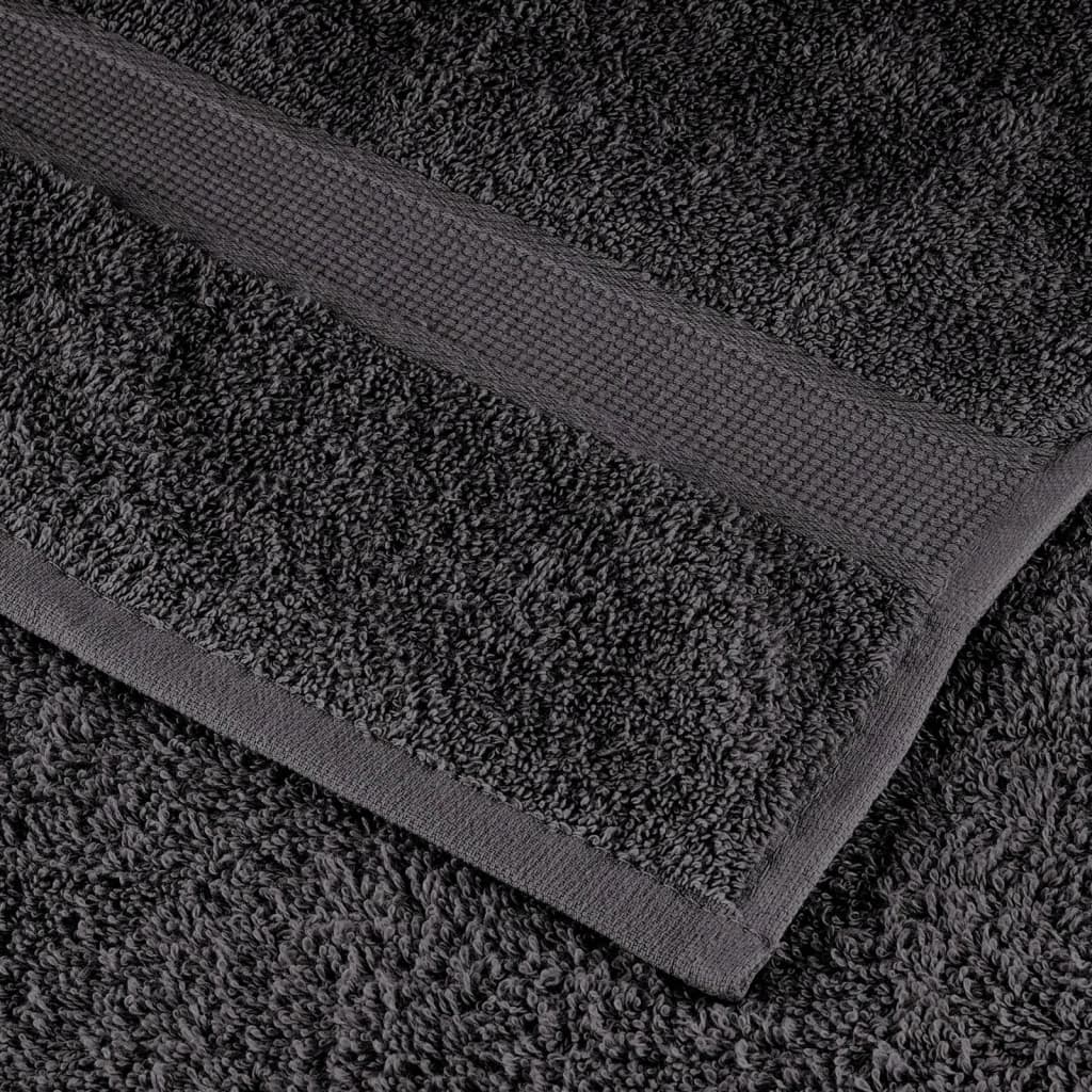 Ručnici za ruke SOLUND 50 kom antracit 50 x 100 cm 600 gsm