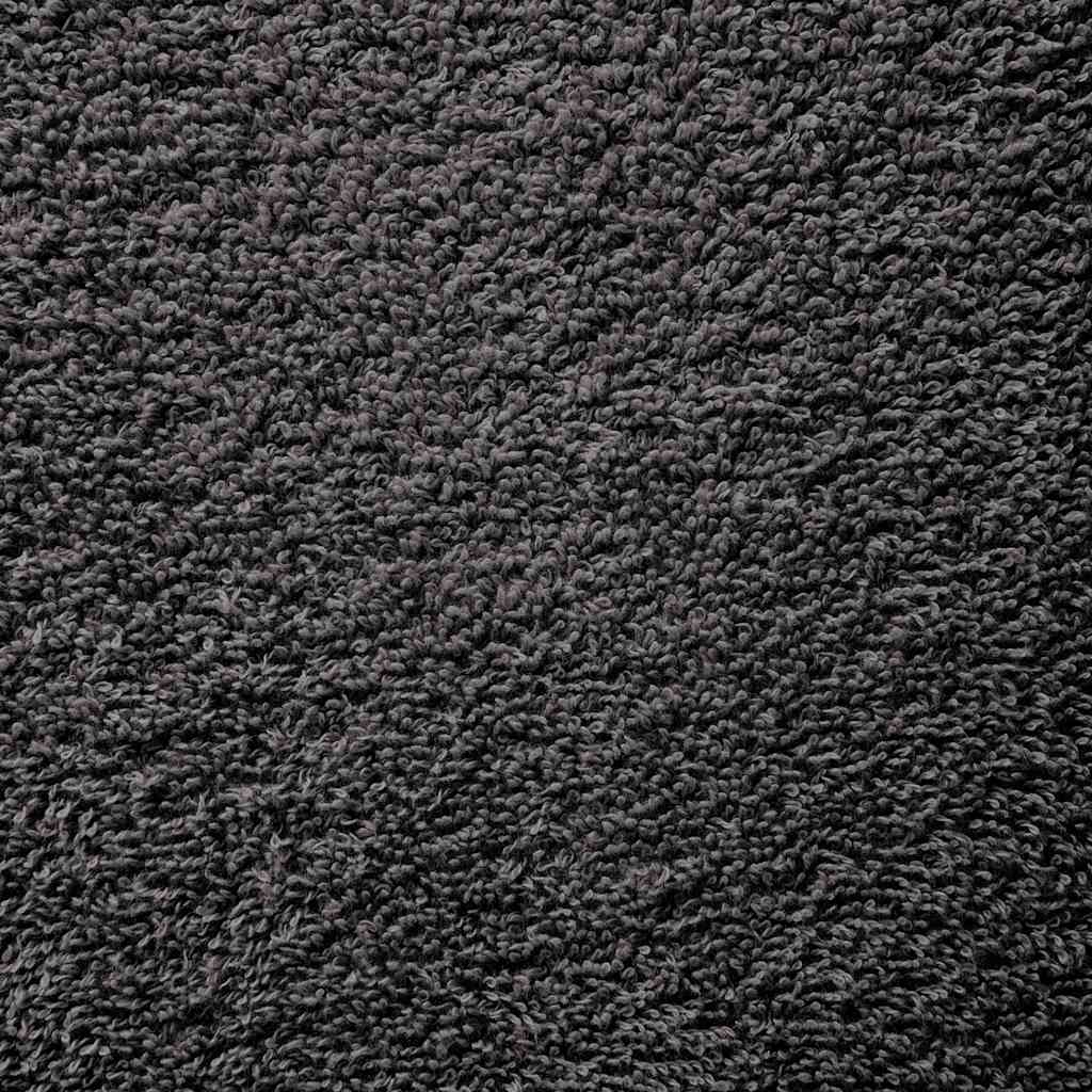 Ručnici SOLUND 25 kom antracit 100 x 200 cm 600 gsm
