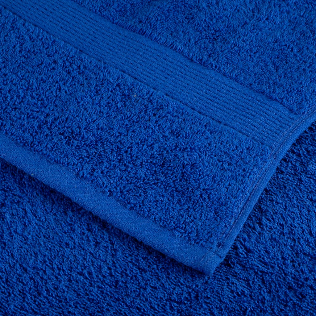 Premium ručnici za pranje SOLUND 10 kom plavi 30x30 cm 600 g/m²