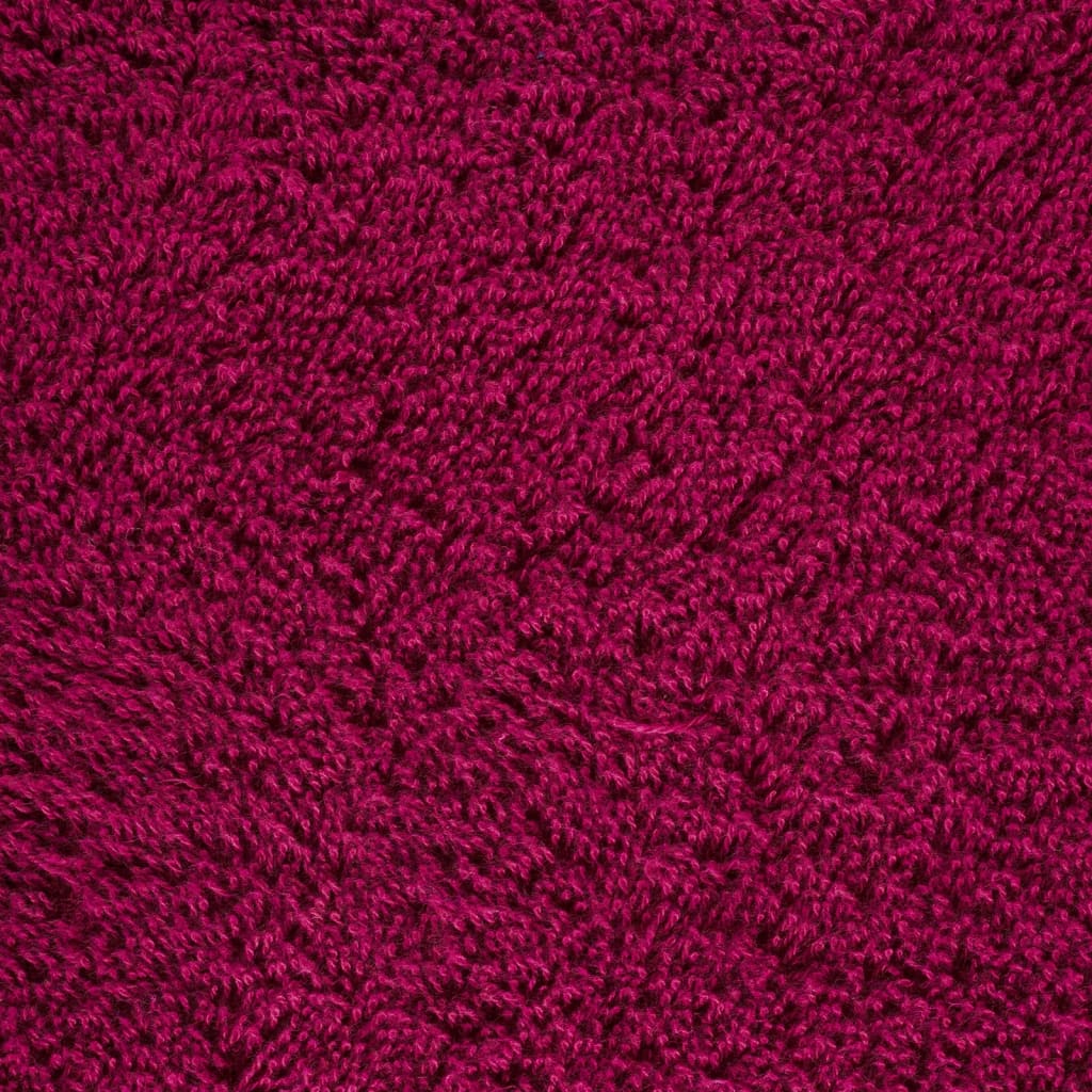 Ručnici za tuširanje SOLUND 10 kom bordo 70 x 140 cm 600 gsm