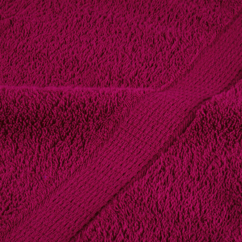 Ručnici SOLUND 2 kom bordo 100 x 200 cm 600 gsm