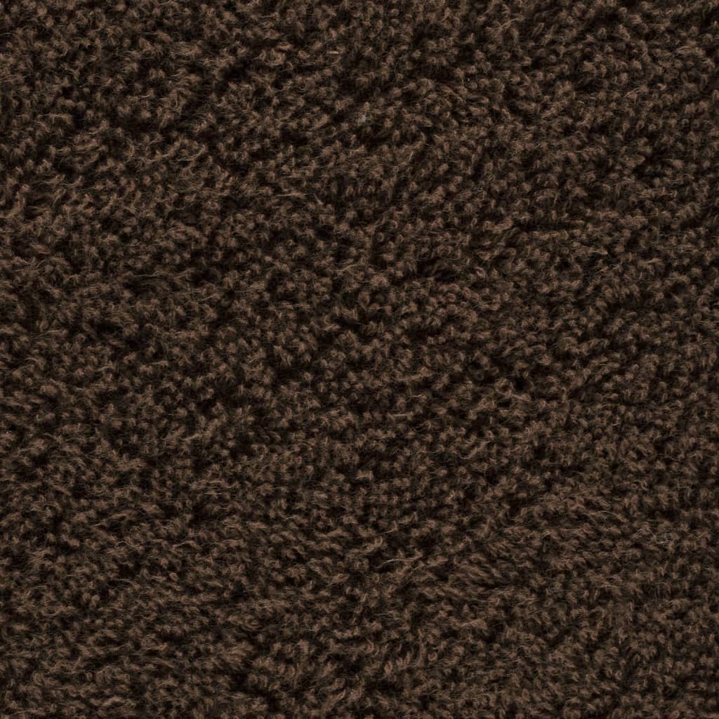 Ručnici za saunu SOLUND 10 kom smeđi 80 x 200 cm 600 gsm