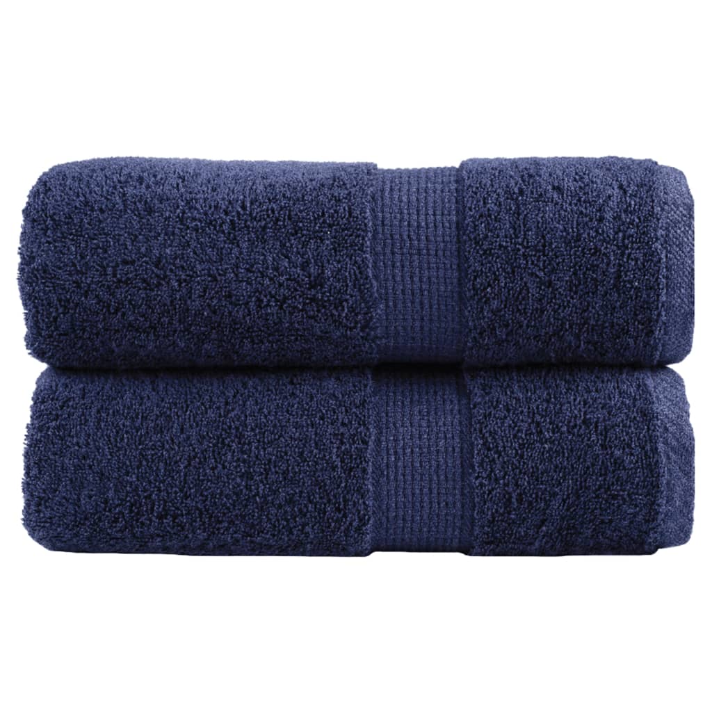 Premium ručnici za pranje SOLUND 2 kom. tamnoplave 30x30 cm 600 g/m²