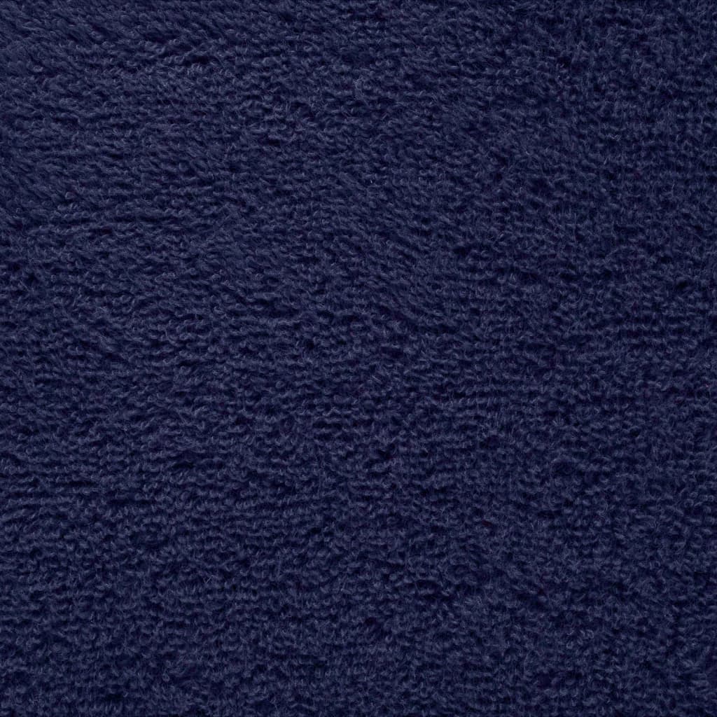 Ručnici za ruke SOLUND 10 kom modri 50 x 100 cm 600 gsm
