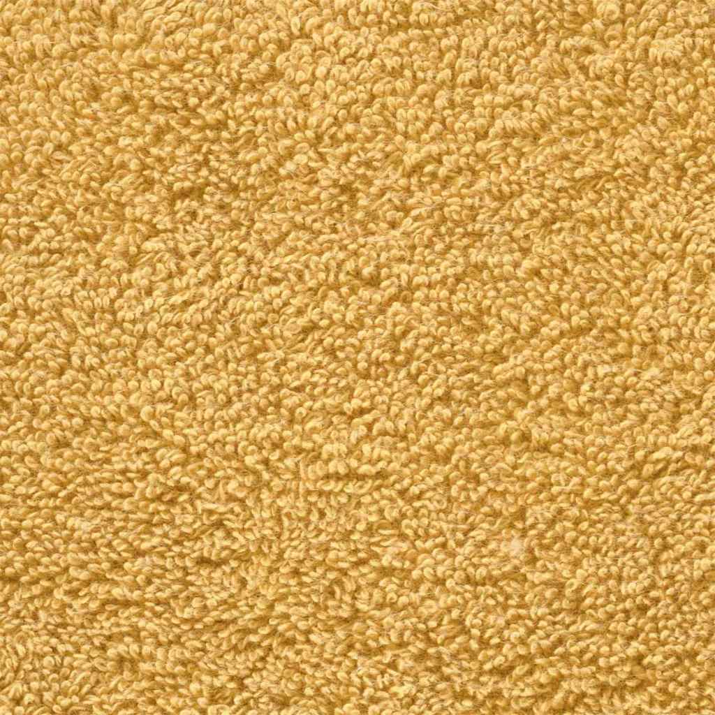 Ručnik za Goste SOLUND 2 pcs Zlatno 15 x 21 cm 550 gsm