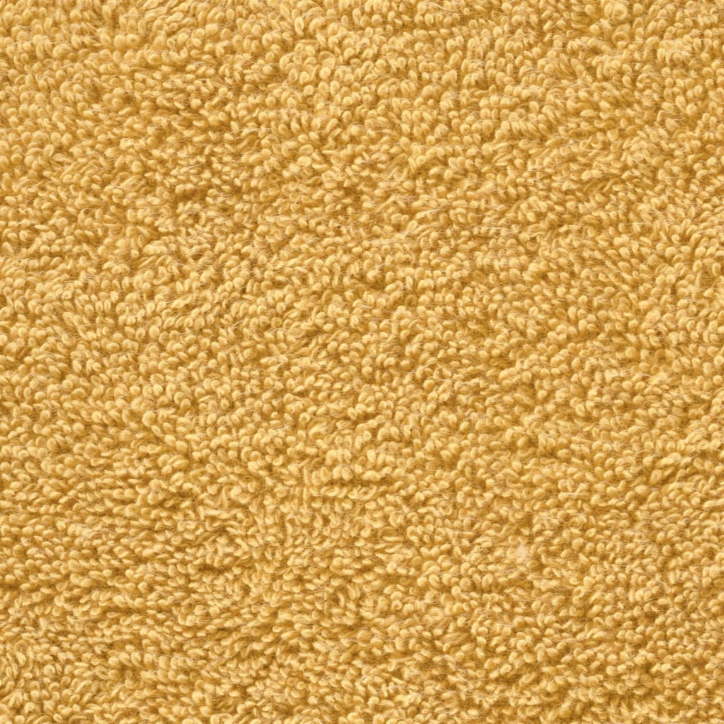 Ručnici za kupanje SOLUND 10 kom zlatni 100x150 cm 600 gsm