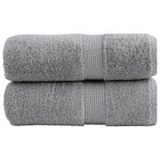 Premium ručnici za pranje SOLUND 2 kom. sive 30x30 cm 600 g/m²