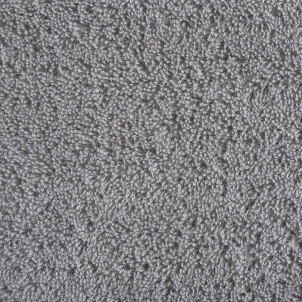Premium ručnici za pranje SOLUND 4 kom. sive 30x30 cm 600 g/m²