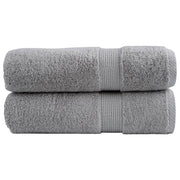Premium ručnici za ruke SOLUND 2 kom. sivi 50x100 cm 600 g/m²