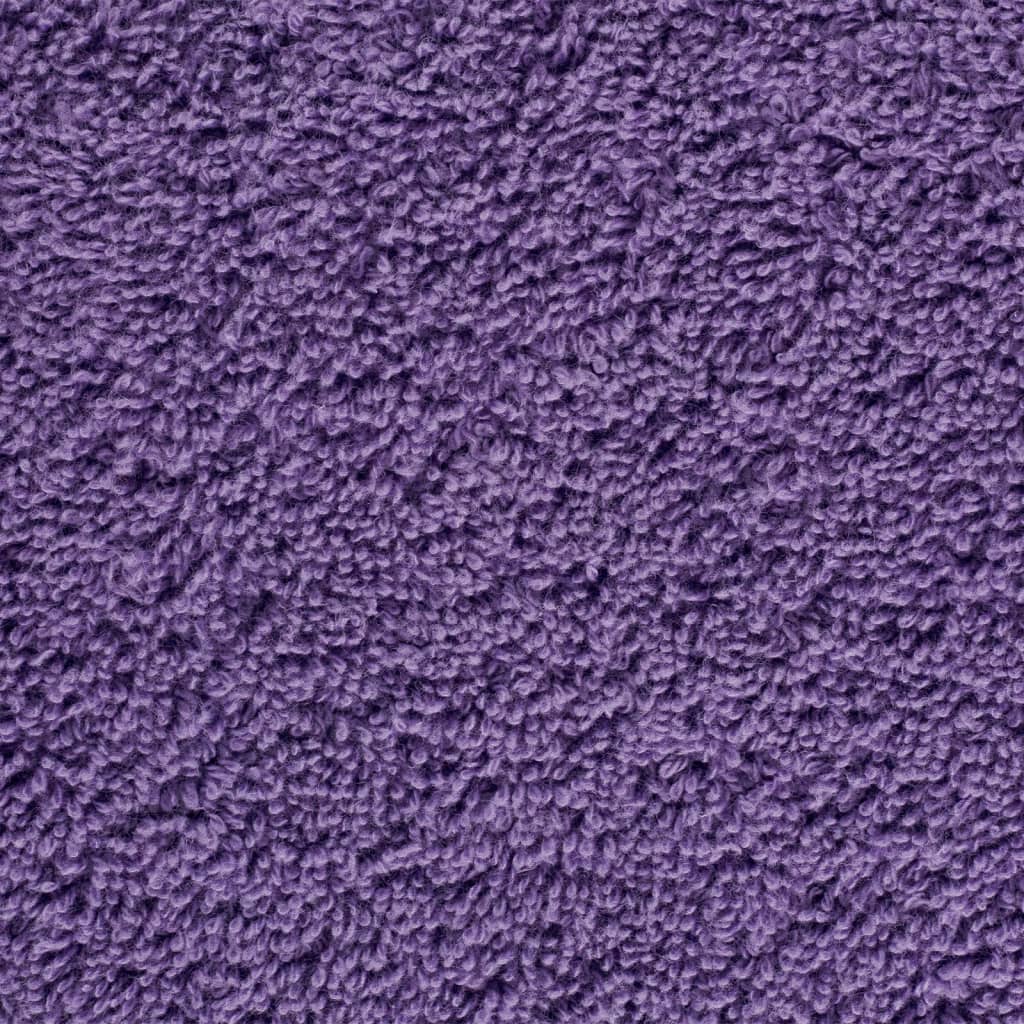 Ručnici z tuširanje SOLUND 2 kom ljubičasti 70x140 cm 600 gsm