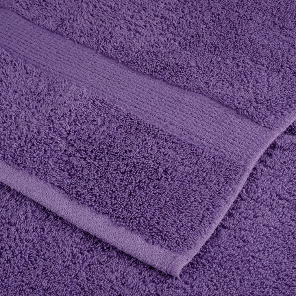 Ručnici za kupanje SOLUND 10 kom tirkizni 100x150 cm 600 gsm