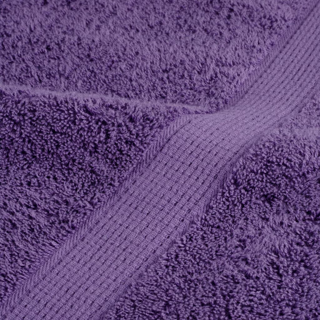Ručnici za kupanje SOLUND 10 kom tirkizni 100x150 cm 600 gsm