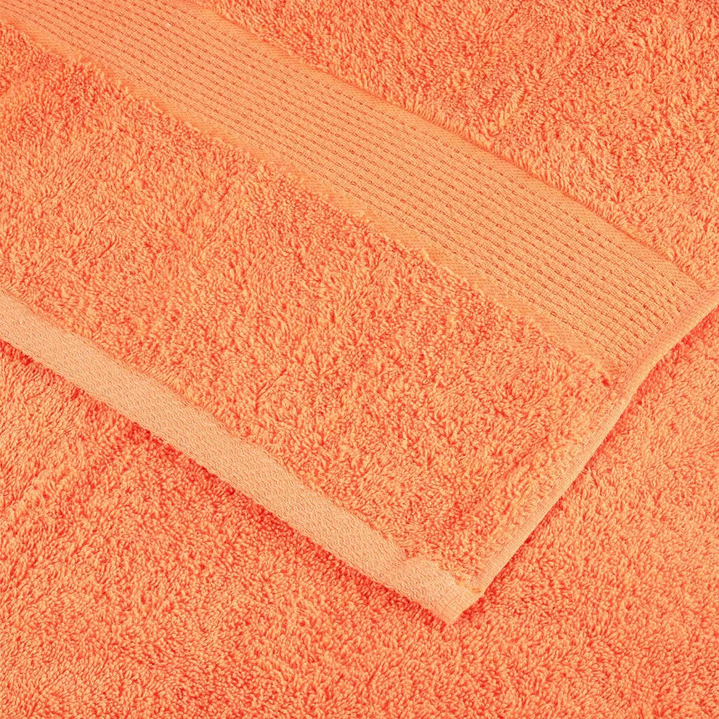Ručnici za ruke SOLUND 10 kom narančasti 50x100 cm 600 gsm