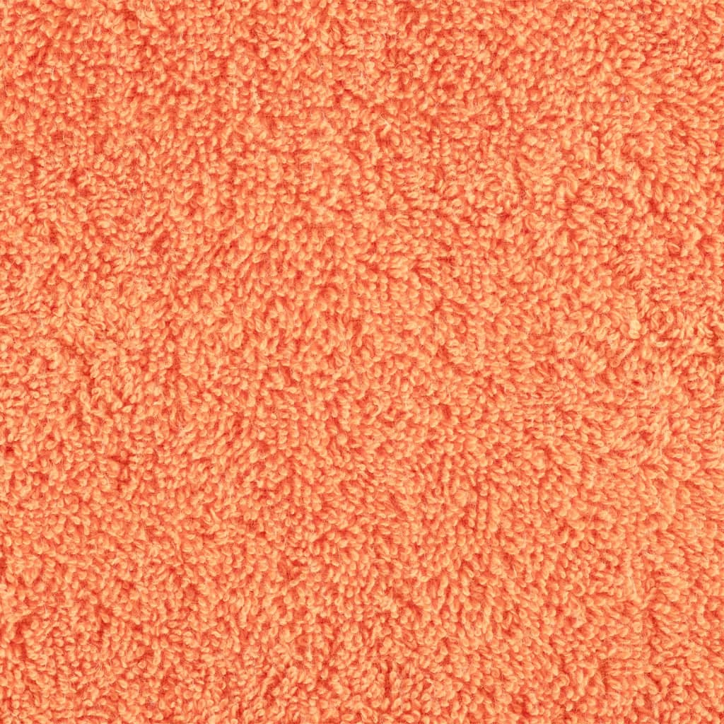 Ručnici za tuš SOLUND 4 kom narančasti 70x140 cm 600 gsm