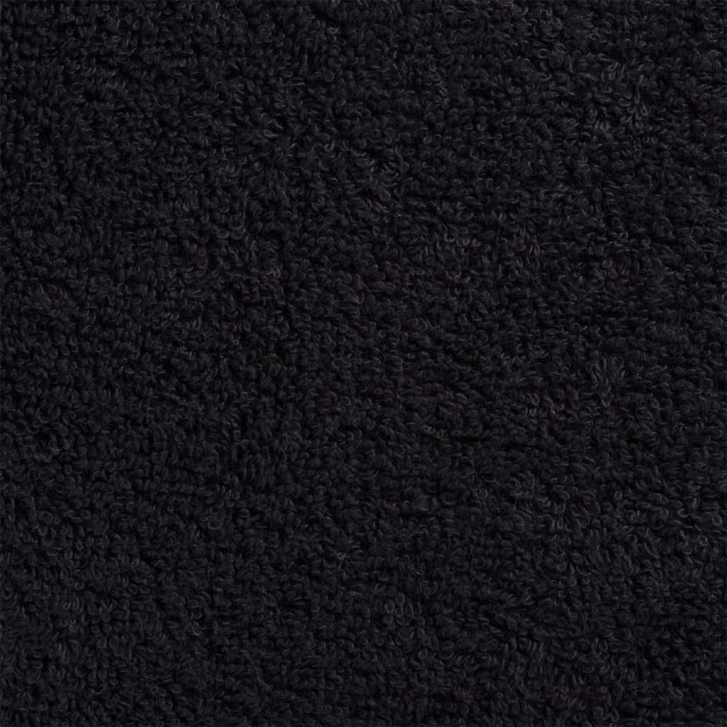 Ručnik za Goste SOLUND 4 pcs Crna 15 x 21 cm 550 gsm