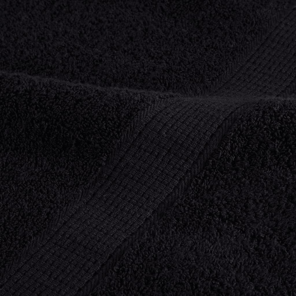 Ručnici za kupanje SOLUND 10 kom tirkizni 100x150 cm 600 gsm