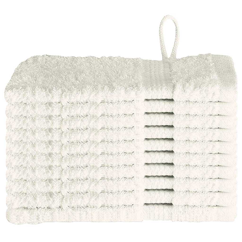 Ručnik za Goste SOLUND 10 pcs Krema 15 x 21 cm 550 gsm