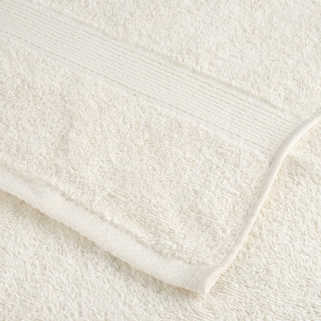 Premium ručnici za goste SOLUND 4 kom. krem 30x50 cm 600 g/m²