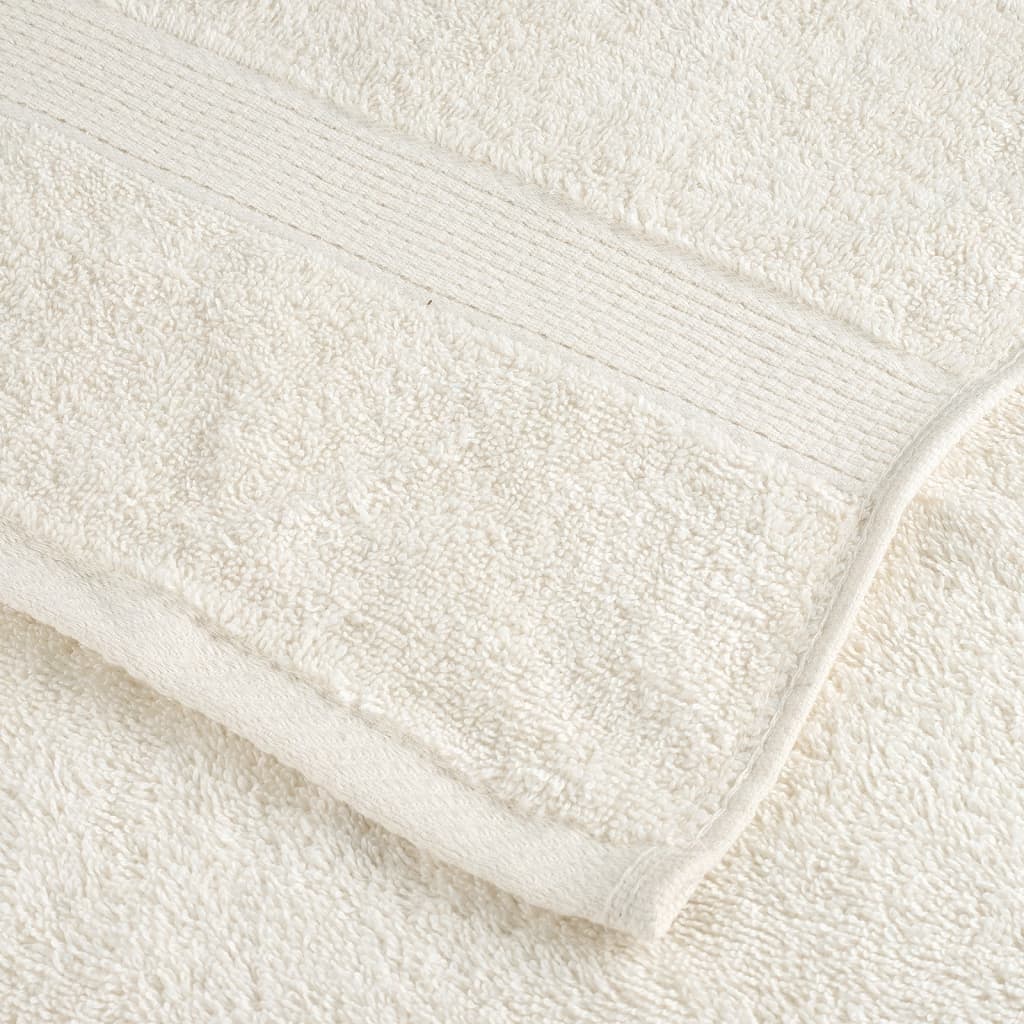 Ručnici za kupanje SOLUND 10 kom tirkizni 100x150 cm 600 gsm