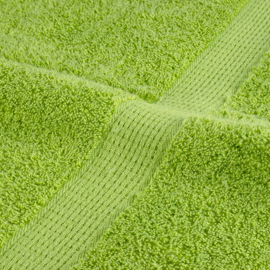 Ručnici za tuširanje SOLUND 4 kom zeleni 70x140 cm 600 gsm