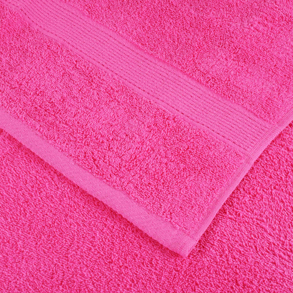 Premium ručnici za ruke SOLUND 2 kom. ružičasti 50x100 cm 600 g/m²
