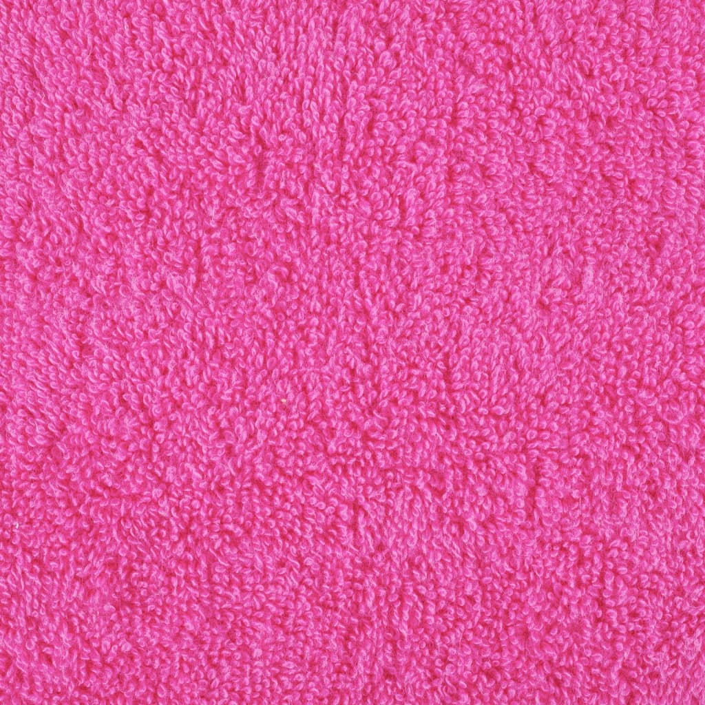 Ručnici SOLUND 10 kom ružičasti 100 x 200 cm 600 gsm