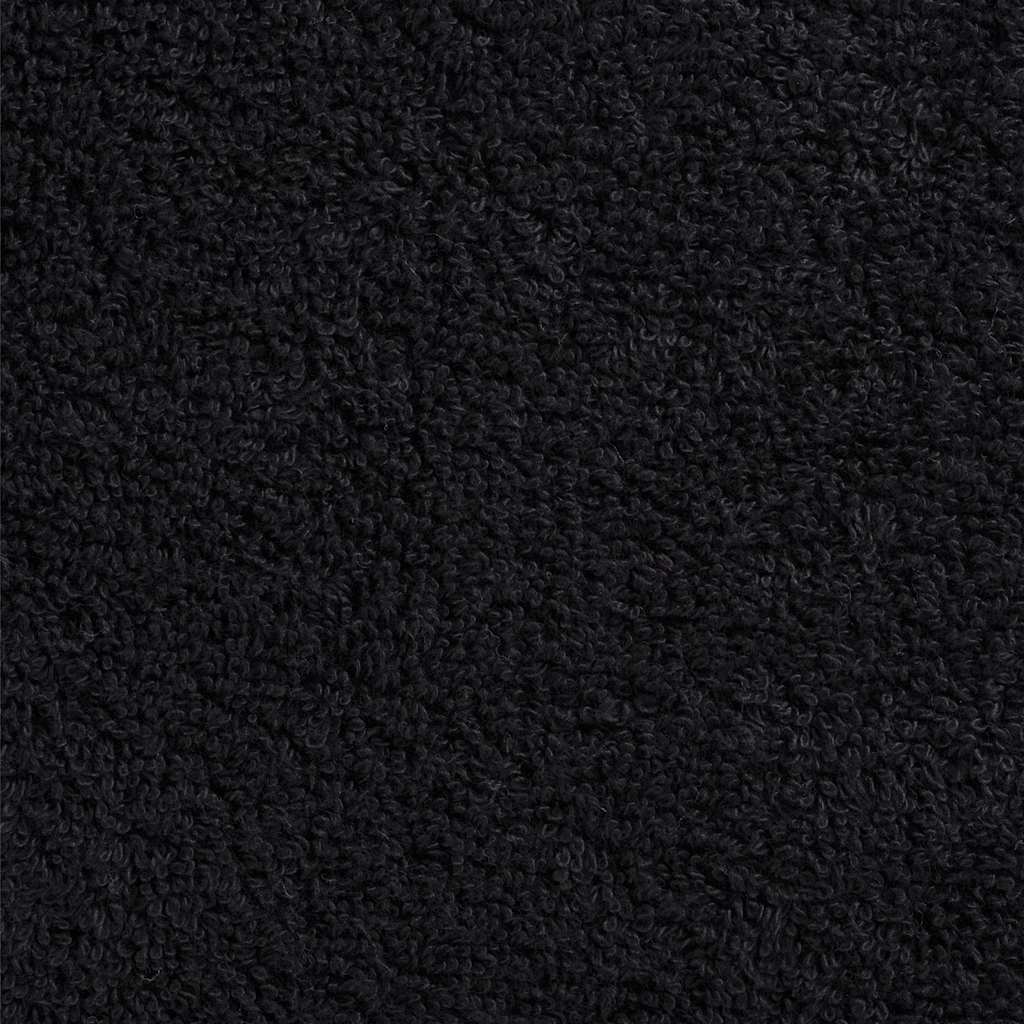 8-dijelni vrhunski set ručnika SOLUND crni 600 gsm