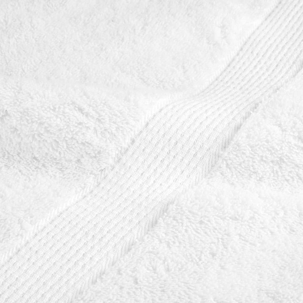 12-dijelni vrhunski set ručnika SOLUND bijeli 600 gsm