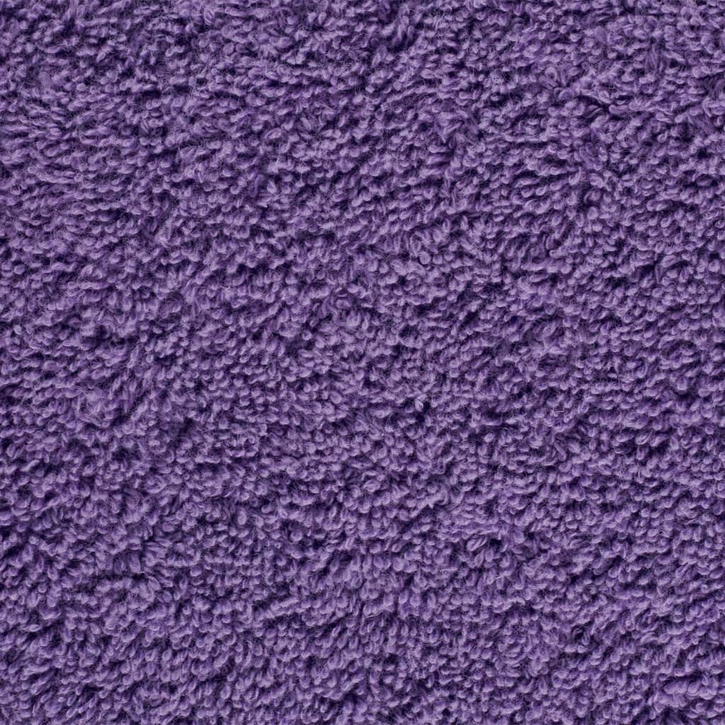 12-dijelni vrhunski set ručnika SOLUND ljubičasti 600 gsm