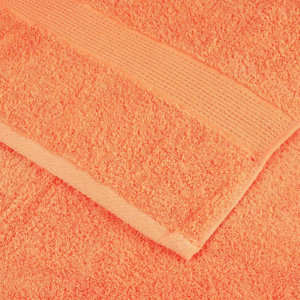 12-dijelni vrhunski set ručnika SOLUND narančasti 600 gsm
