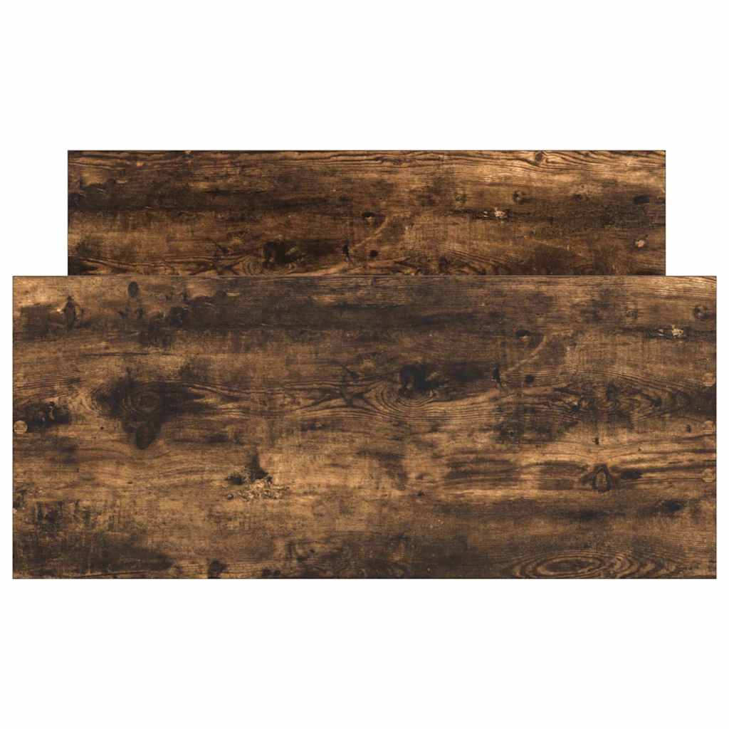 Okvir kreveta bez madraca dimljena boja hrasta 90x190 cm drveni