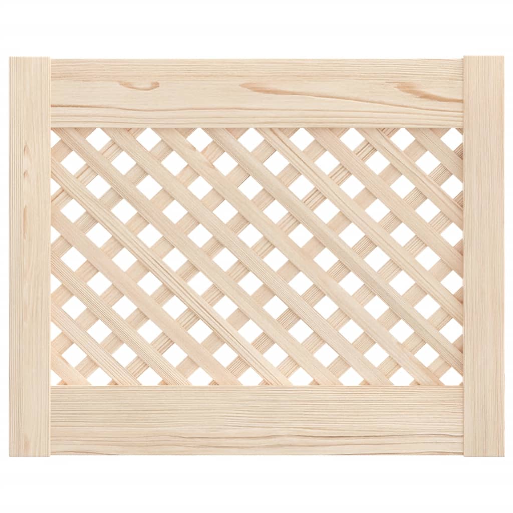 Vrata za ormarić rešetkasti dizajn 2 kom 49,5x39,5 cm borovina