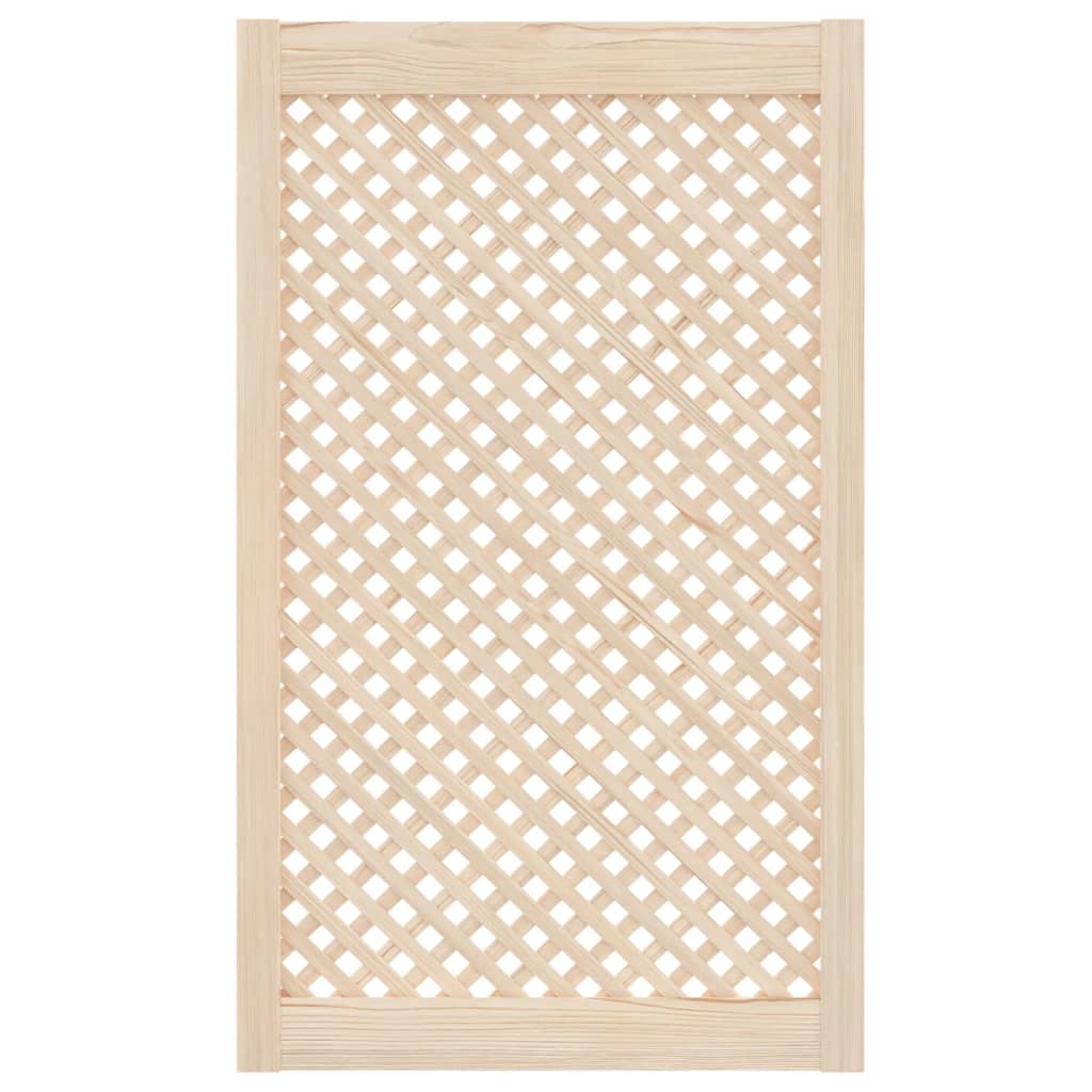 Vrata za ormarić rešetkasti dizajn 2 kom 59,5x99 cm borovina