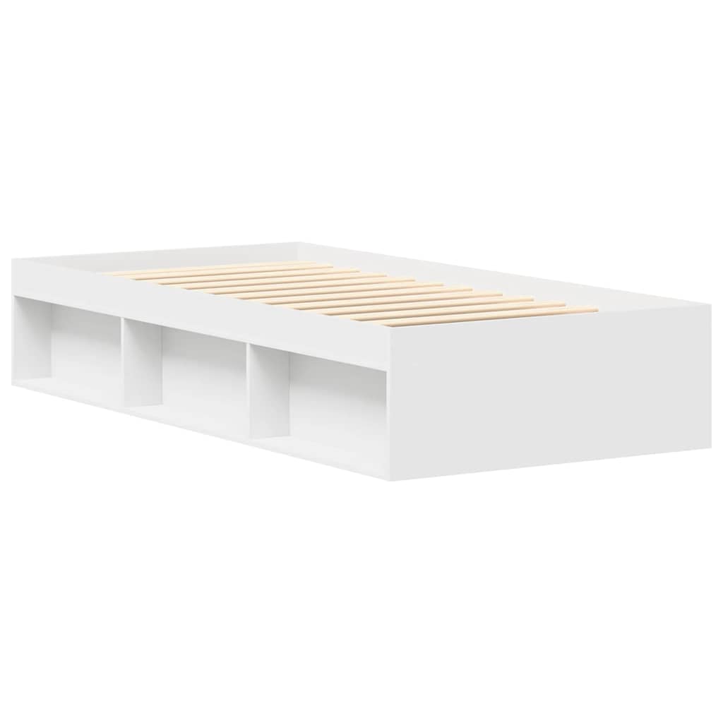 Okvir za krevet bijeli 100x200 cm
