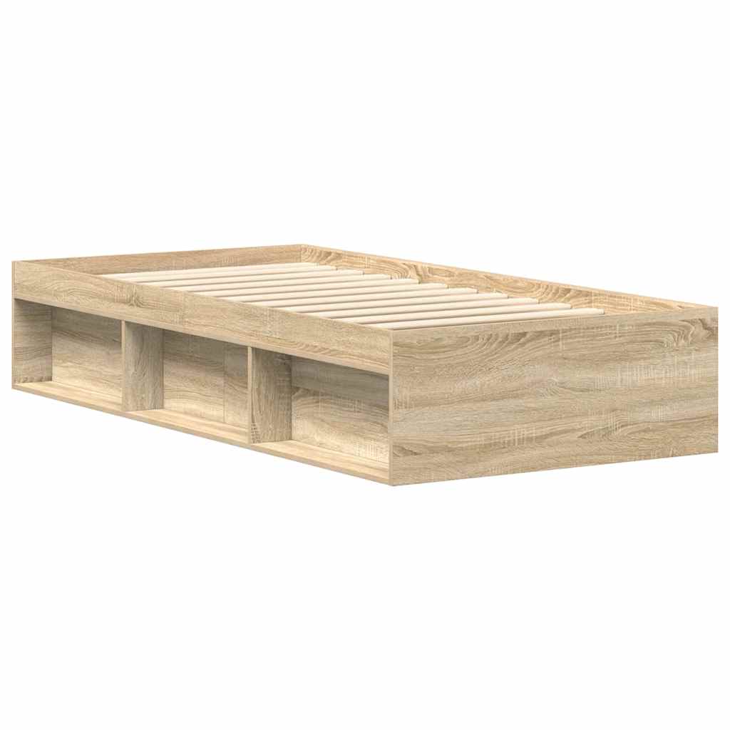 Okvir za krevet boja hrasta 100x200 cm