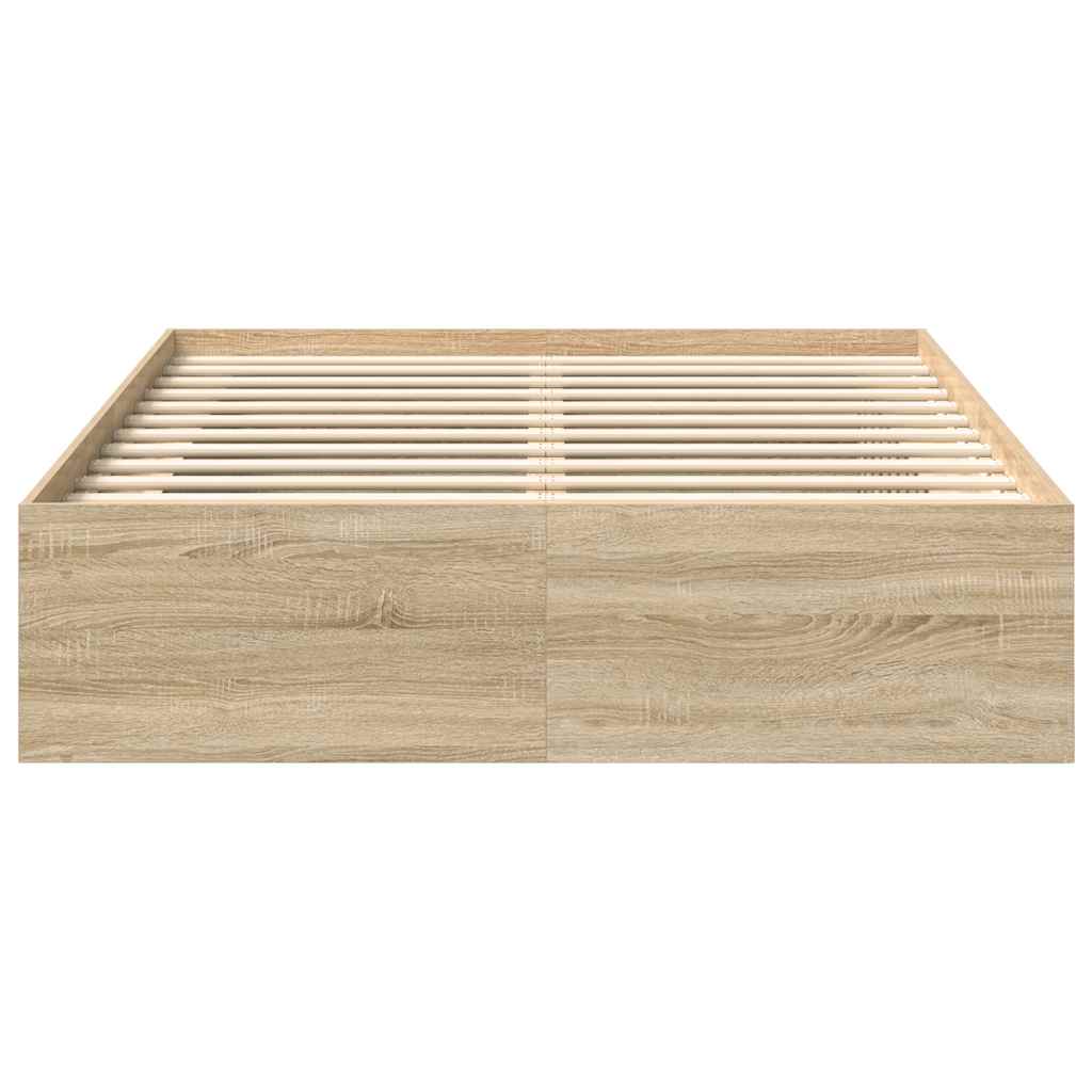 Okvir za krevet boja hrasta sonome 140x190 cm