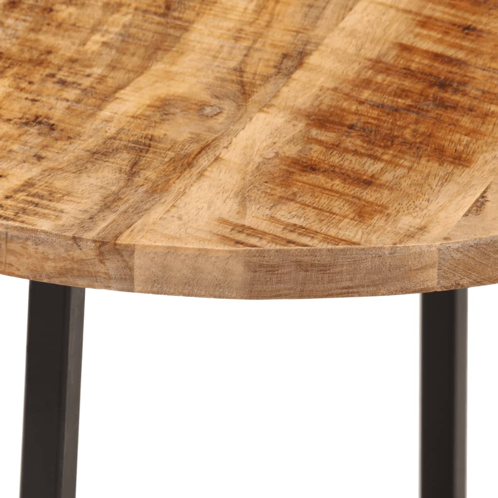 Stolić za kavu 45 x 45 x 40 cm od masivnog drva manga i željeza
